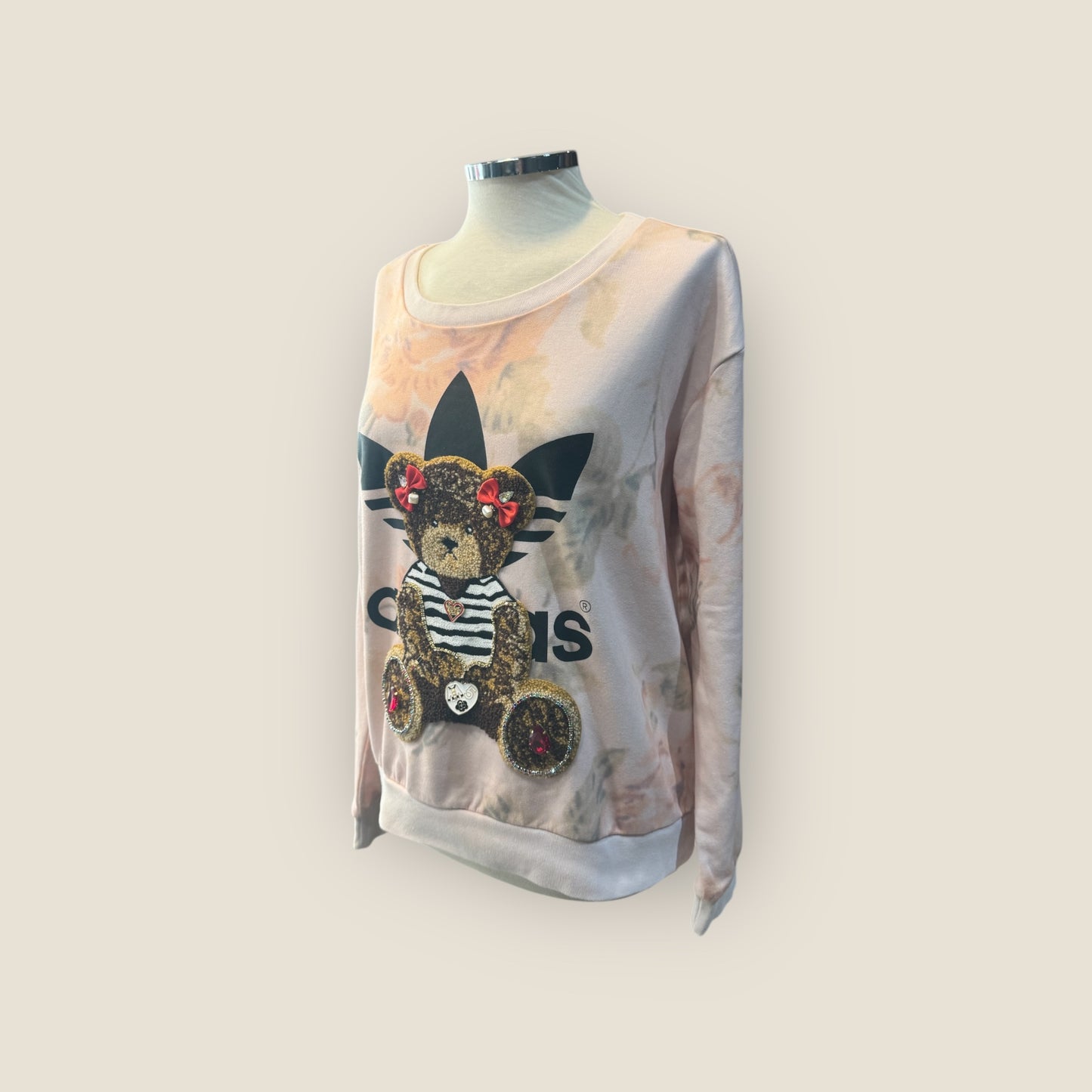Sudadera estampada osito