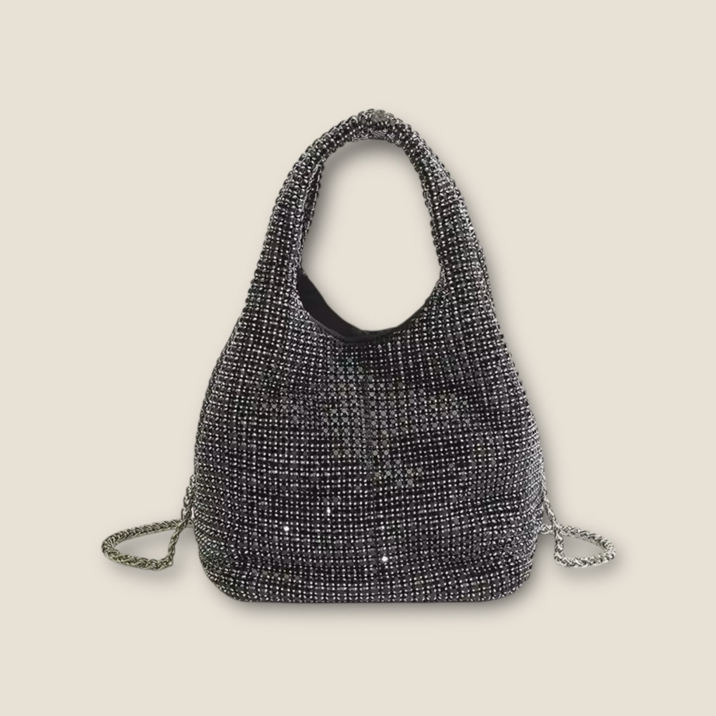 Bolso capacito strass
