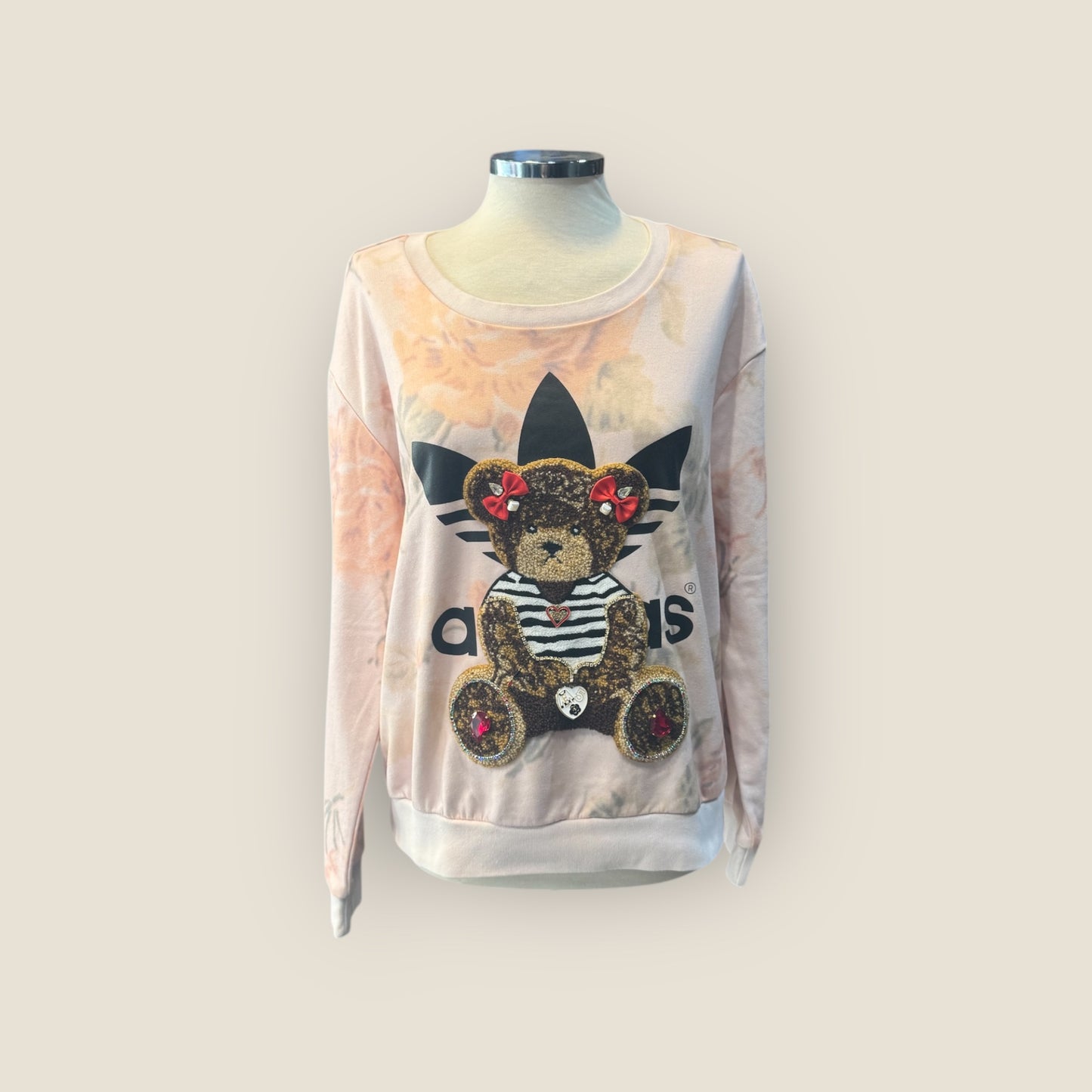 Sudadera estampada osito