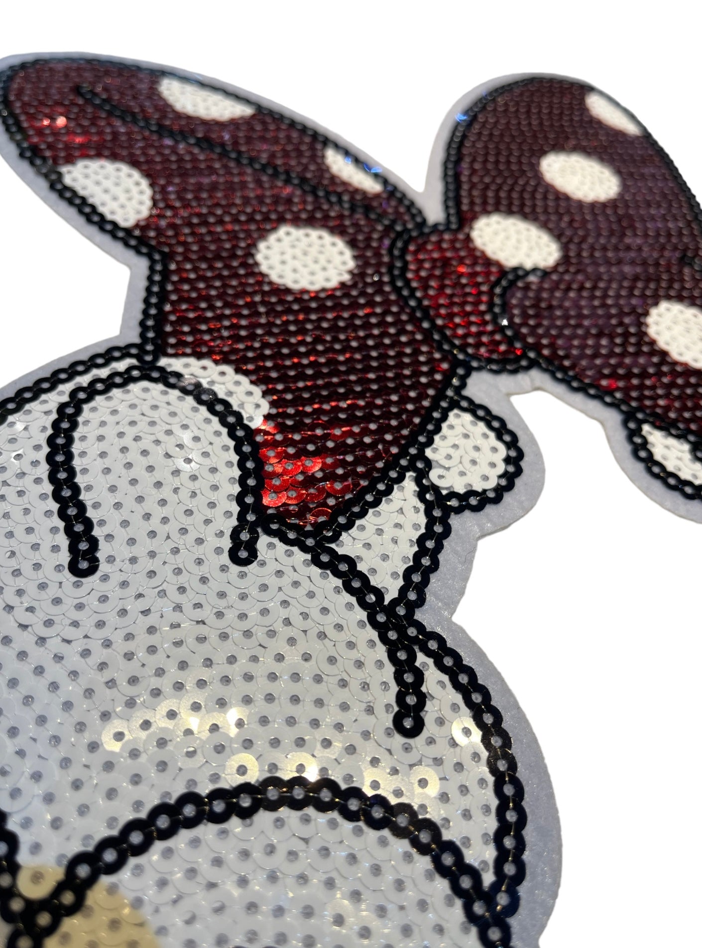 Parche Lentejuelas Lazo Minnie