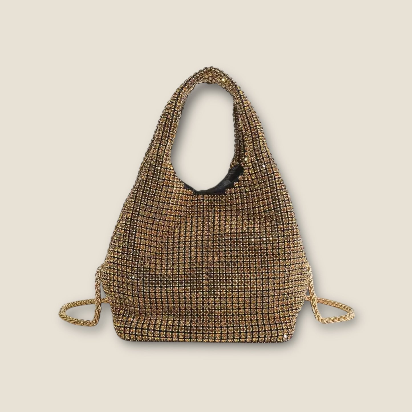 Bolso capacito strass