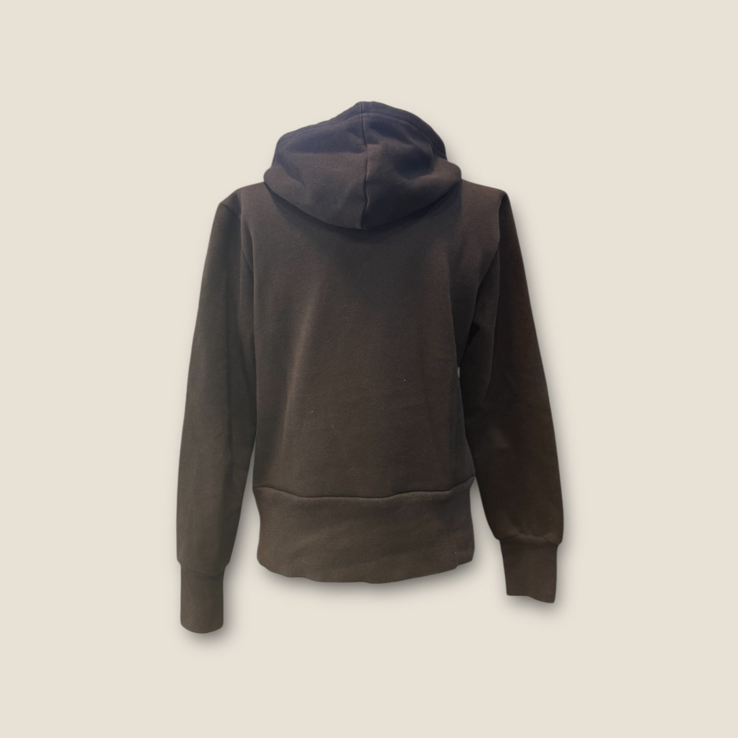 Sudadera capucha negra con osito
