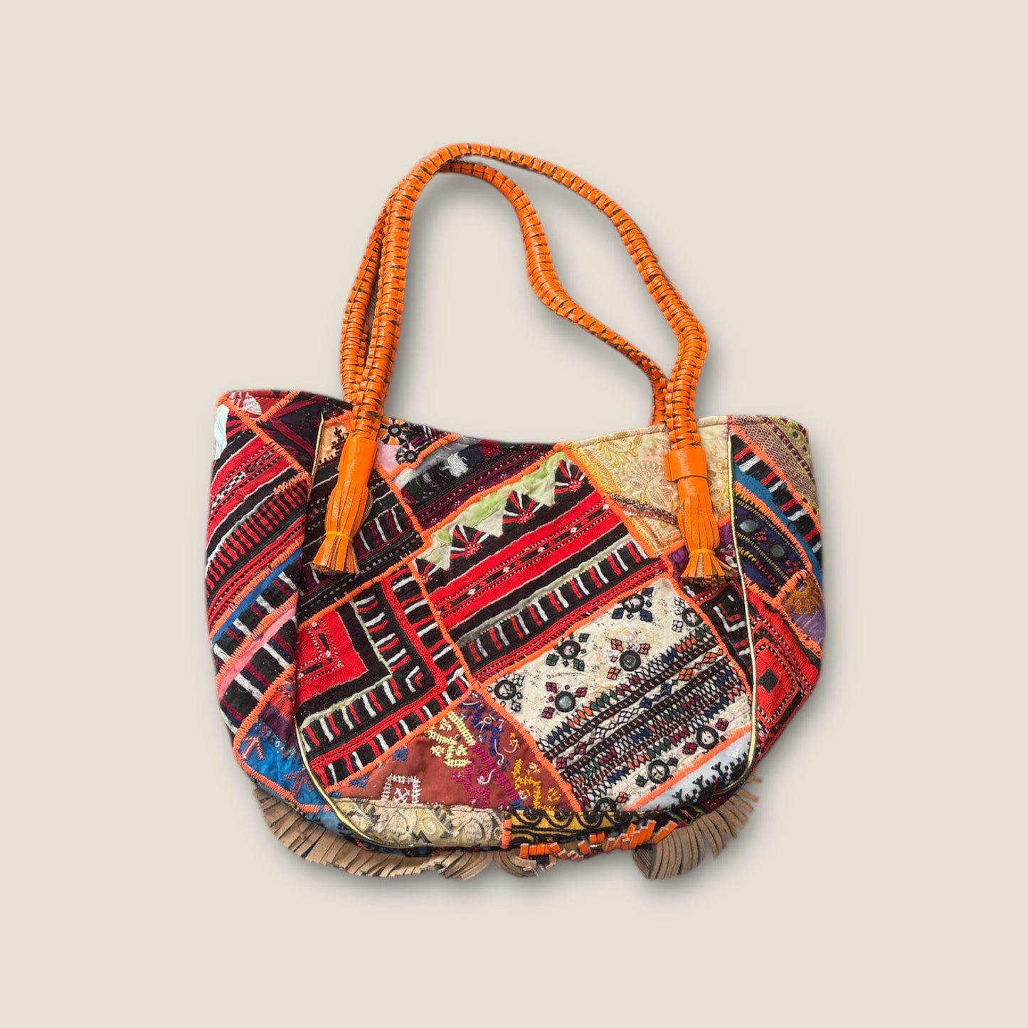 Bolso boho chic naranja