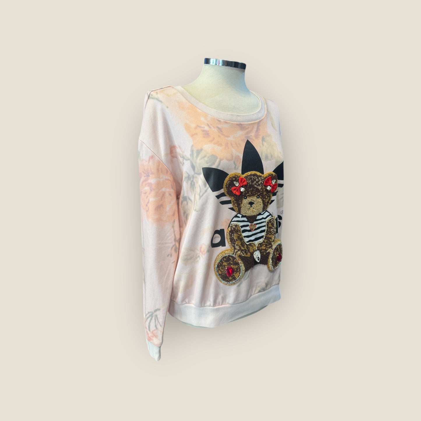 Sudadera estampada osito