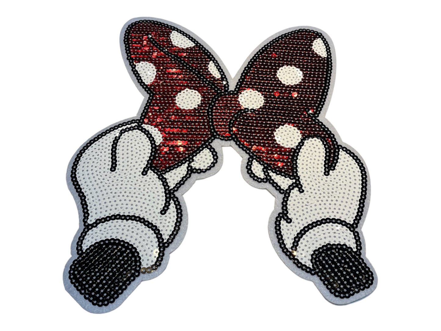 Parche Lentejuelas Lazo Minnie