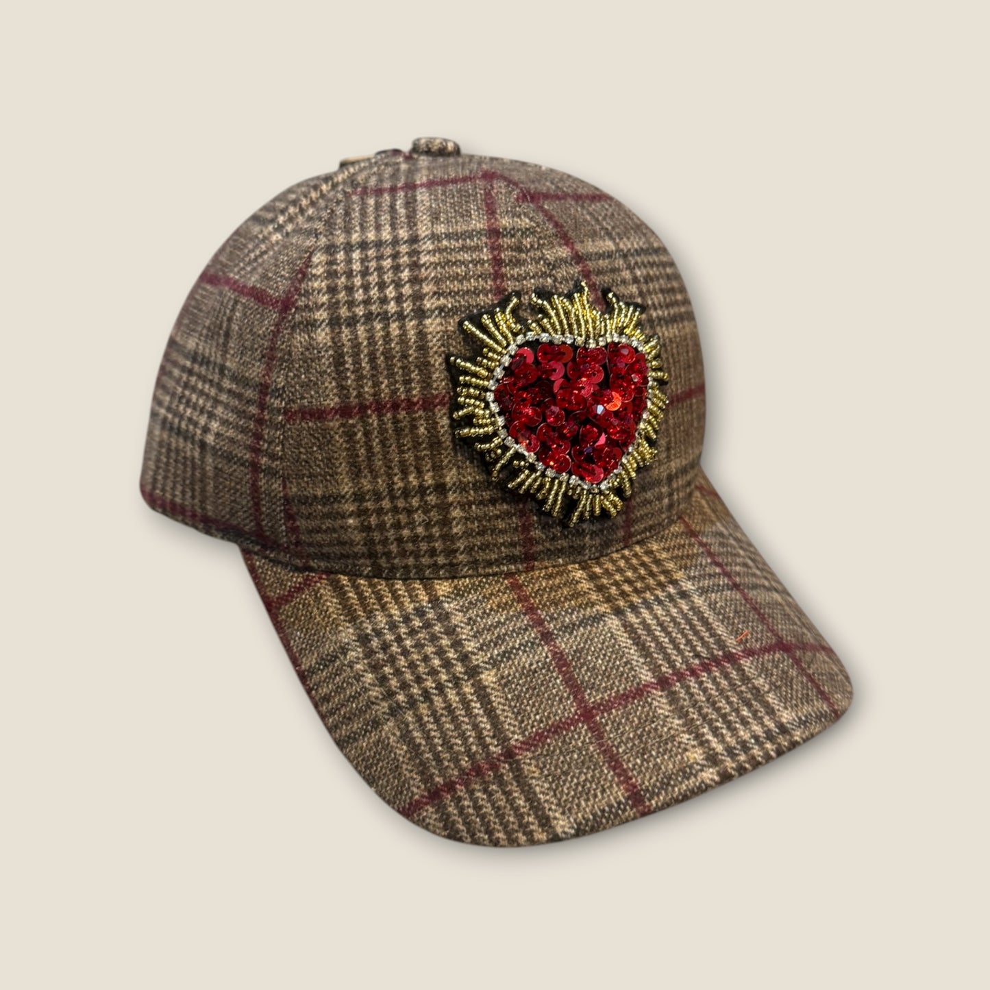 Gorra invierno con corazones