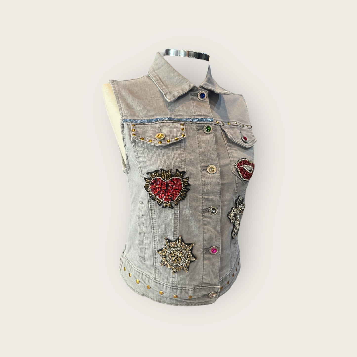 Chaleco calavera catrina