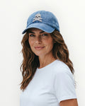 Gorra calavera strass