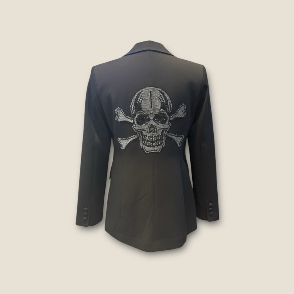 Blazer Calavera Strass