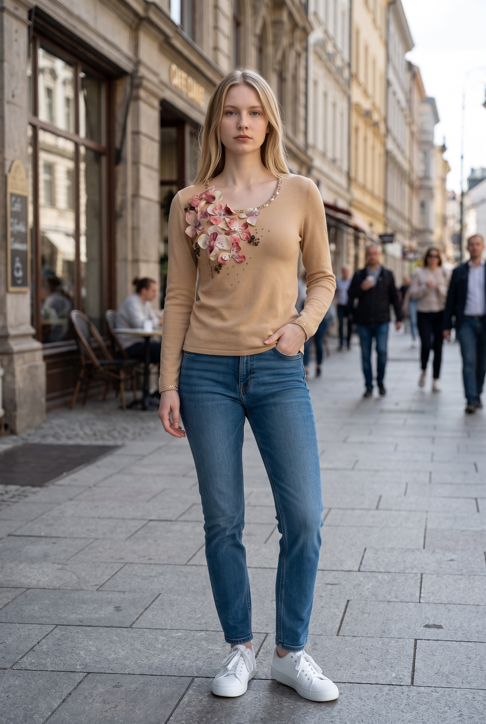 Suéter Flores