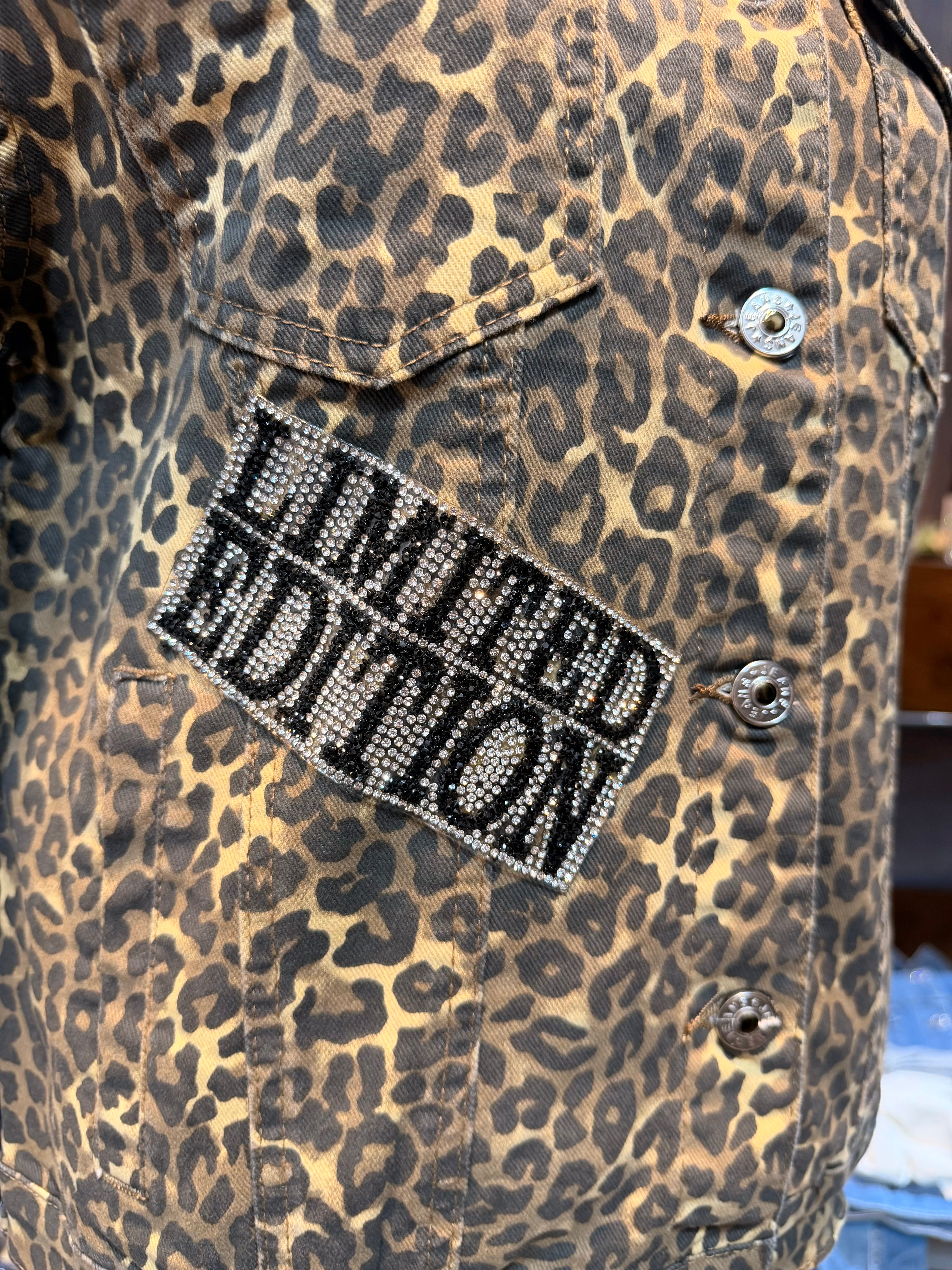 Chaqueta Animal Print Alas