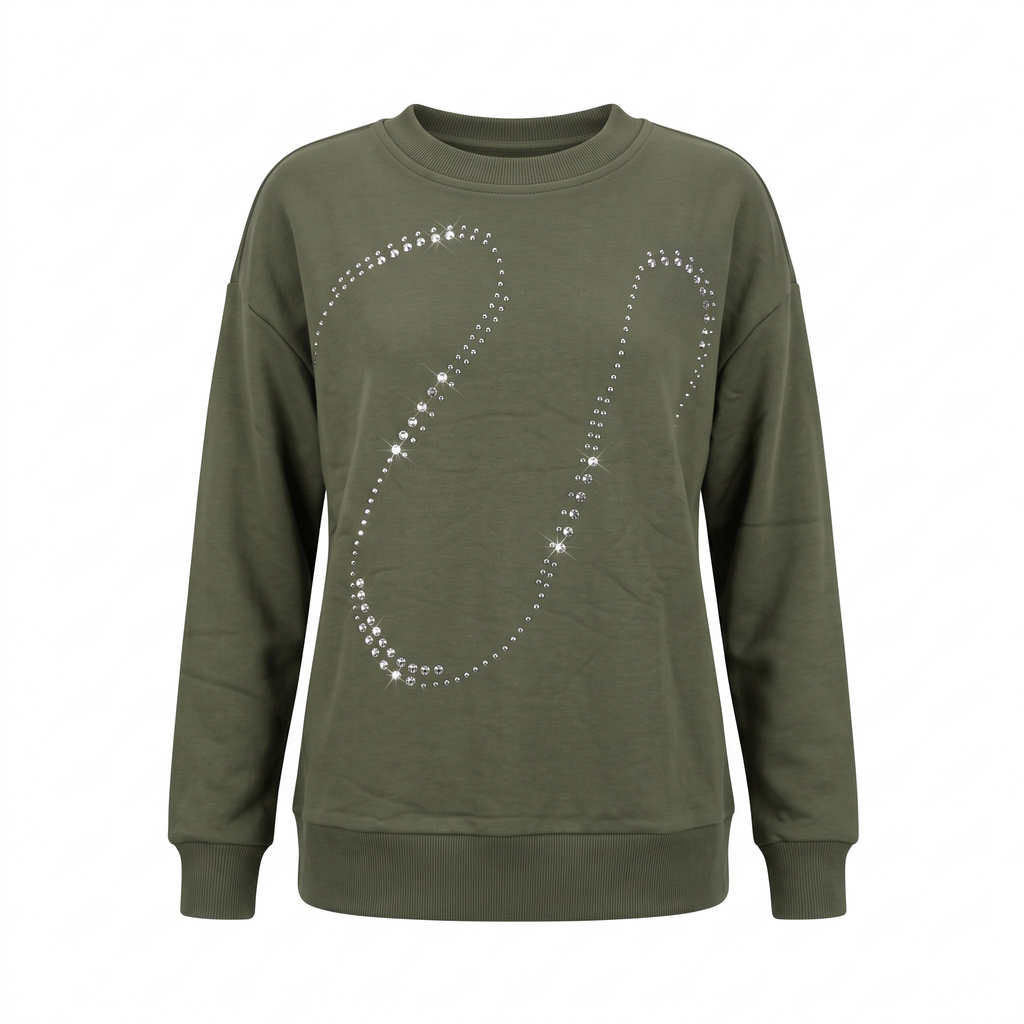 Sudadera tachuelas
