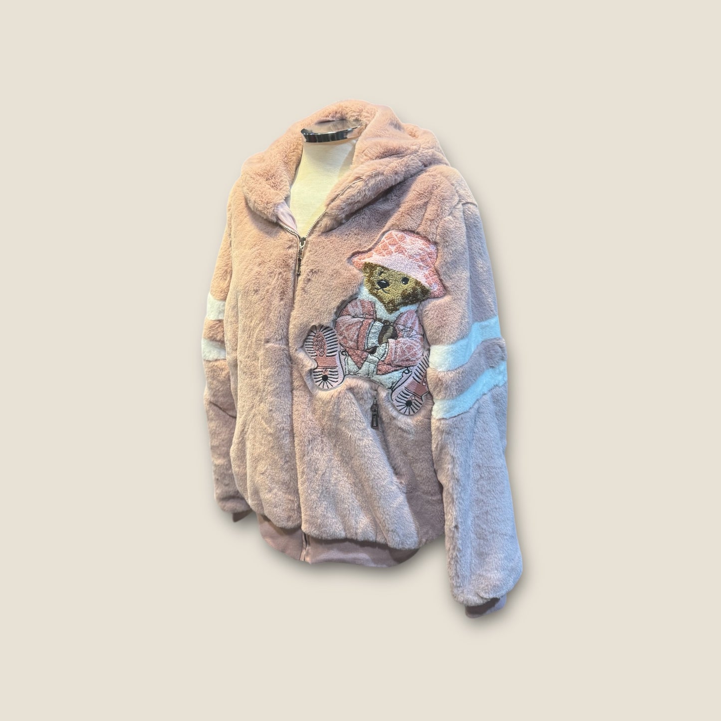 Bomber peluche con osito