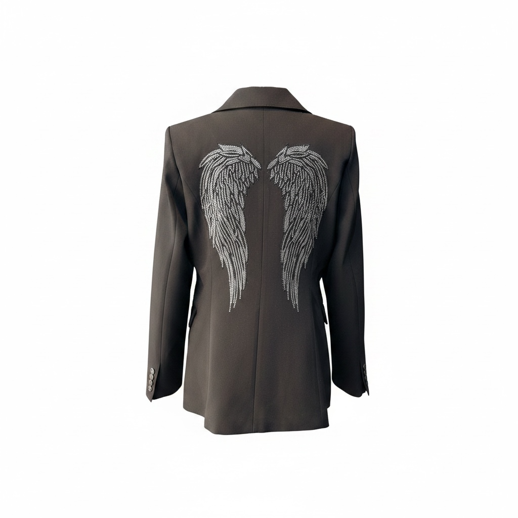 Blazer Alas Strass