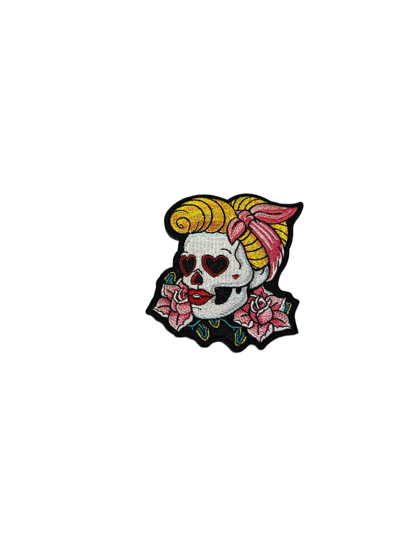 Parche Calavera Pin Up