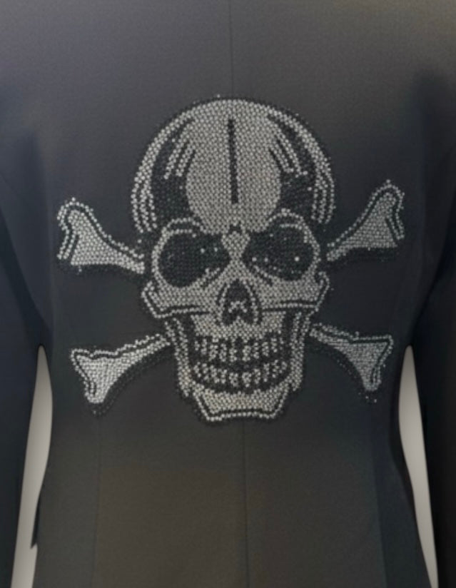 Blazer Calavera Strass