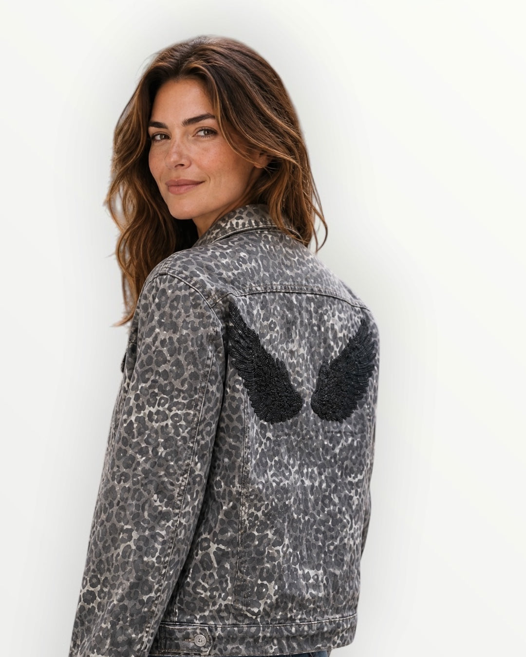 Chaqueta Animal Print Alas