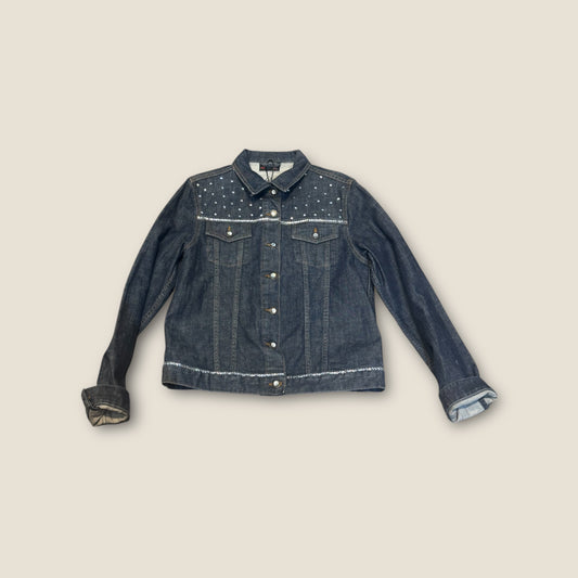 Chaqueta vaquera Strass