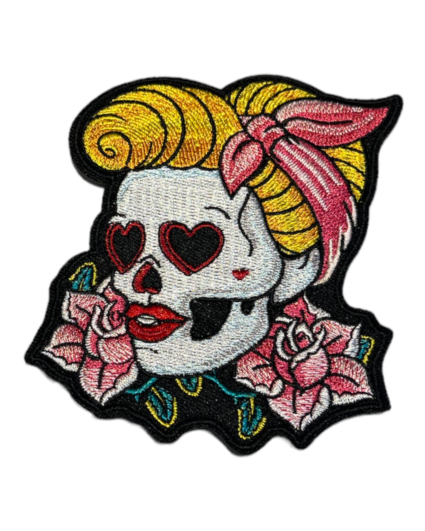 Parche Calavera Pin Up