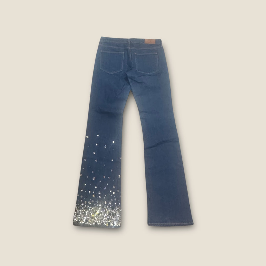 Pantalón vaquero pedrería