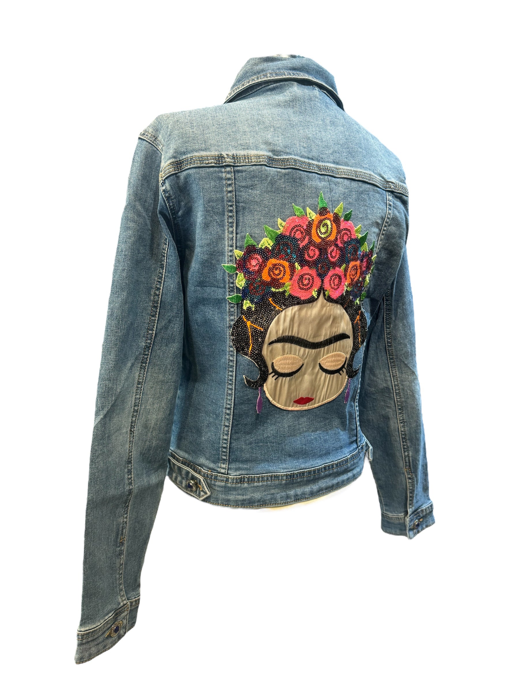 Chaqueta vaquera Frida Kahlo