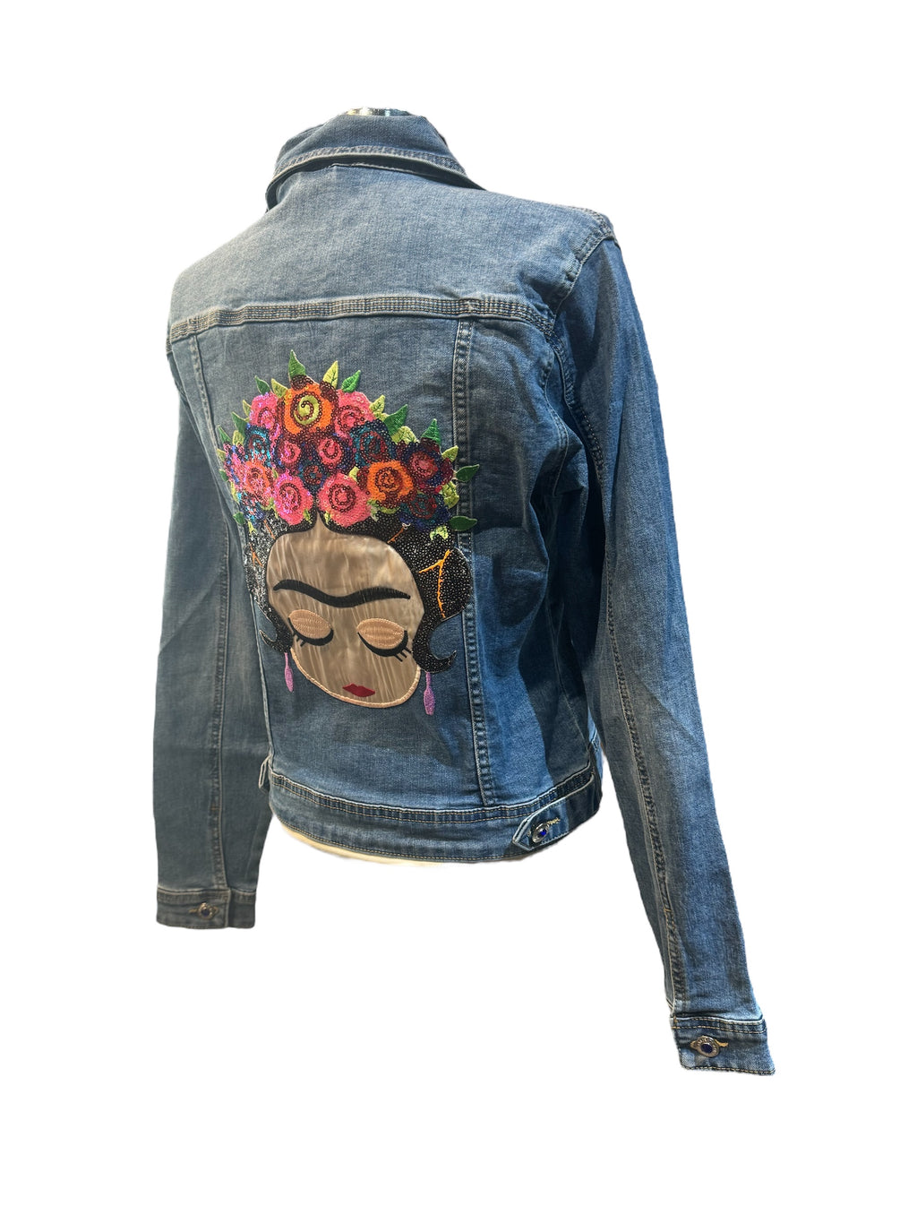 Chaqueta vaquera Frida Kahlo
