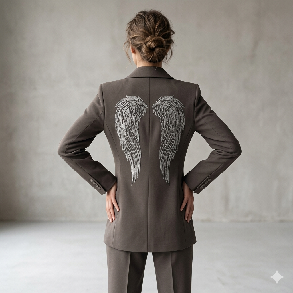 Blazer Alas Strass