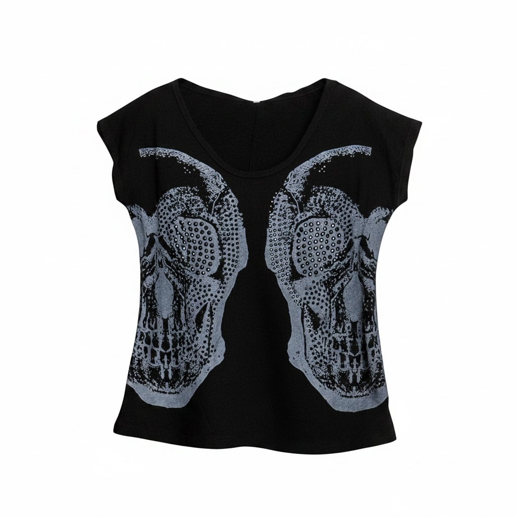 Camiseta Doble Calavera