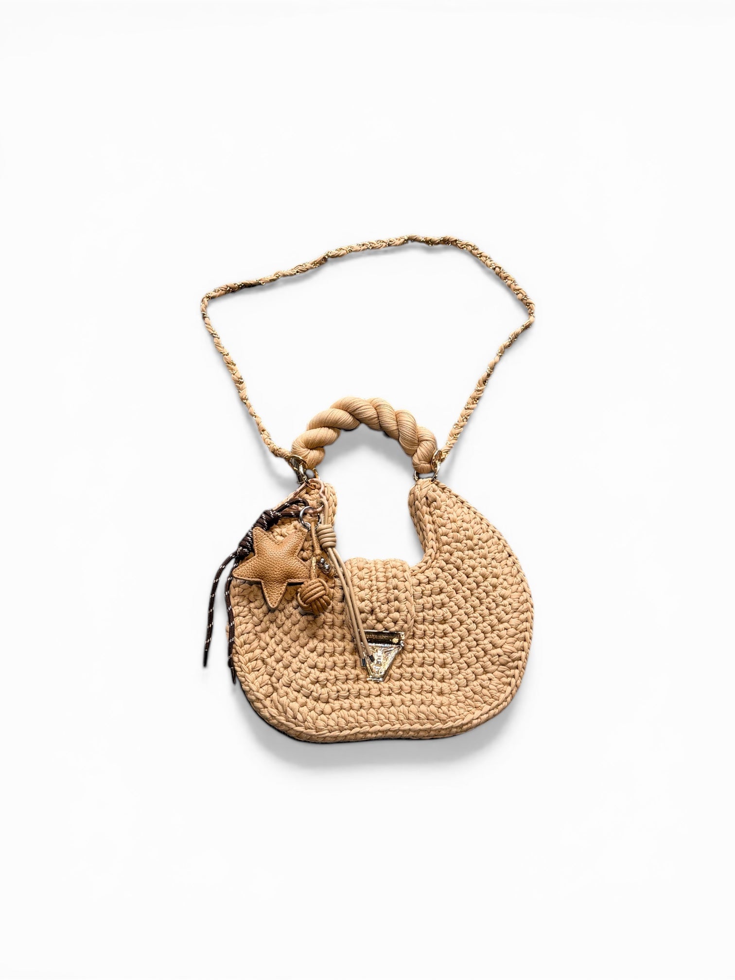 Bolso crochet texturizado