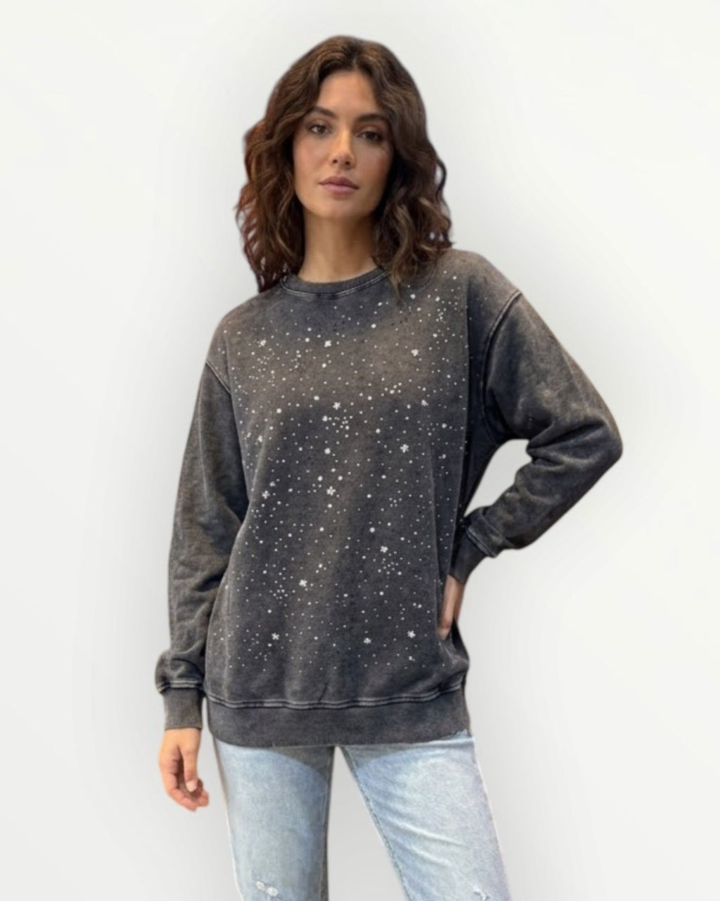 Sudadera Strass