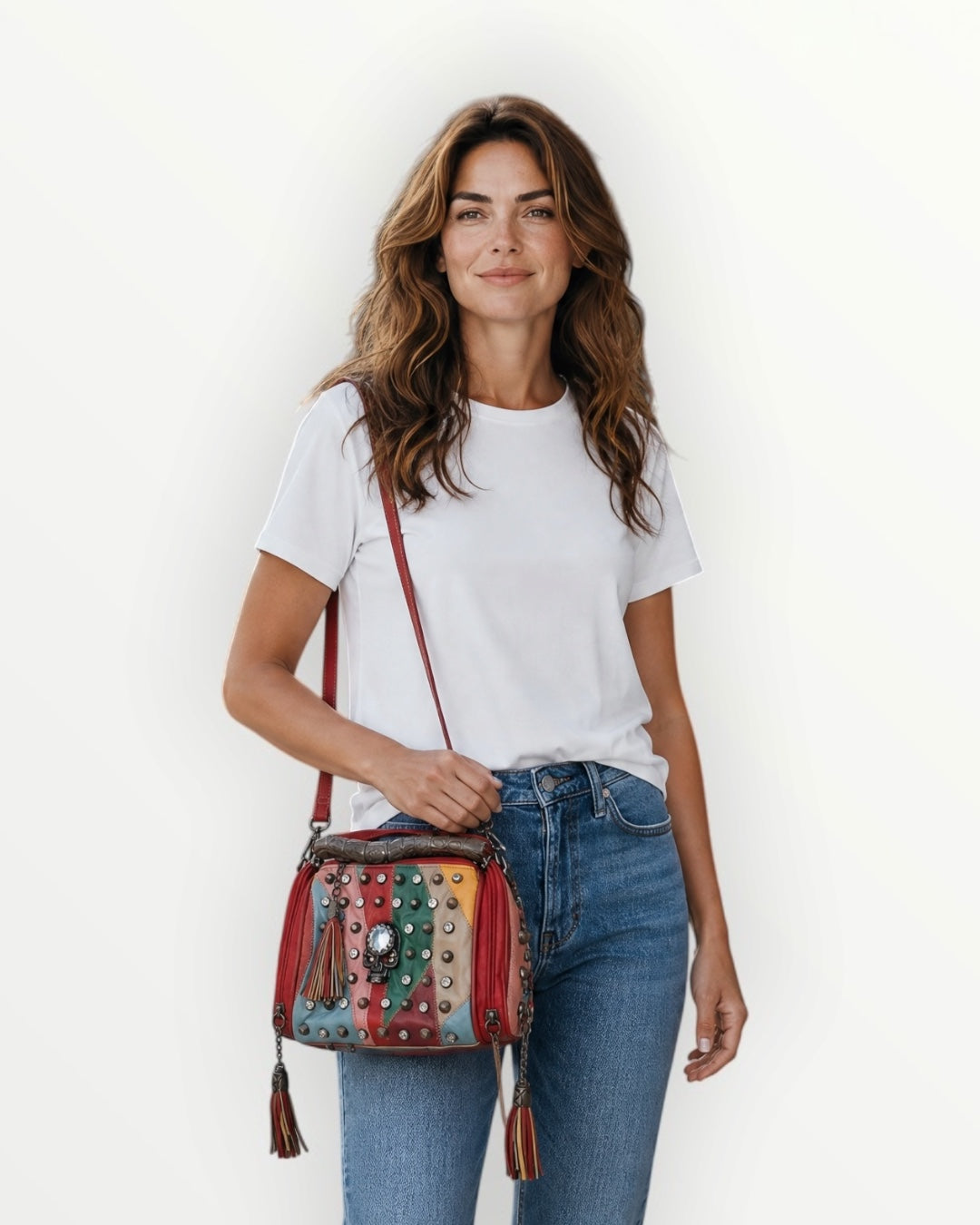 Bolso Multicolor con calavera