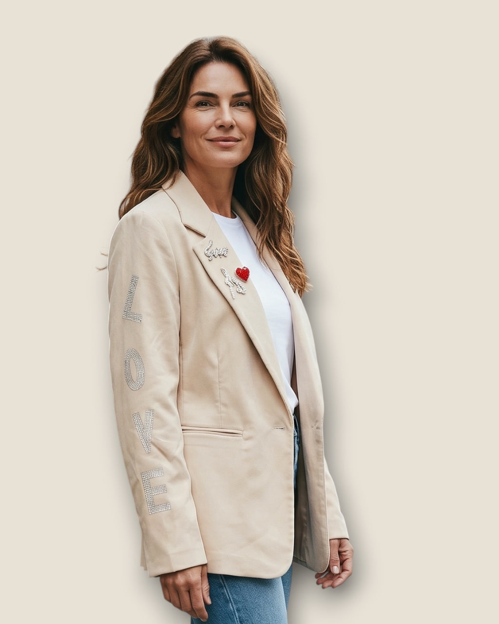 Blazer Beige LOVE