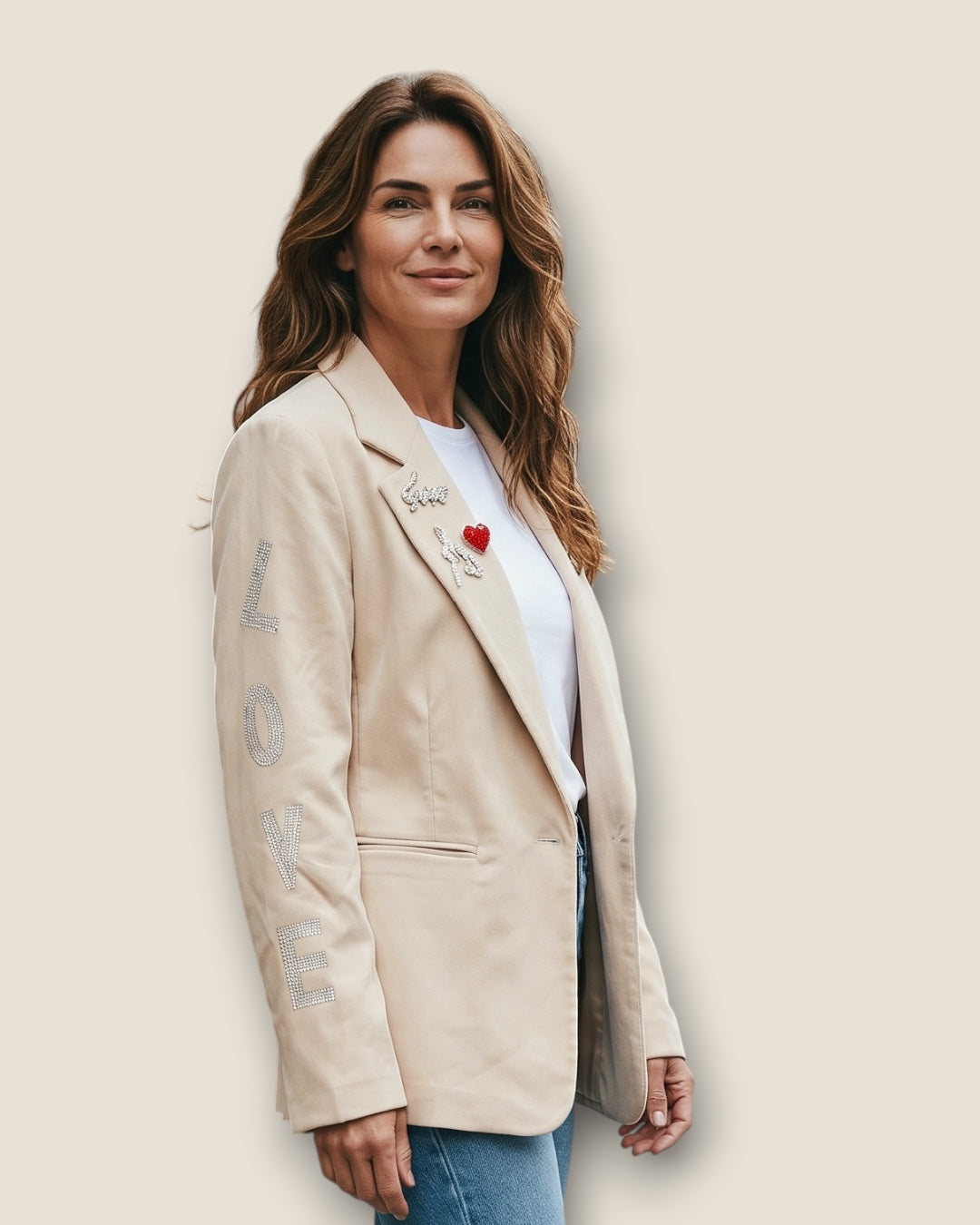 Blazer Beige LOVE