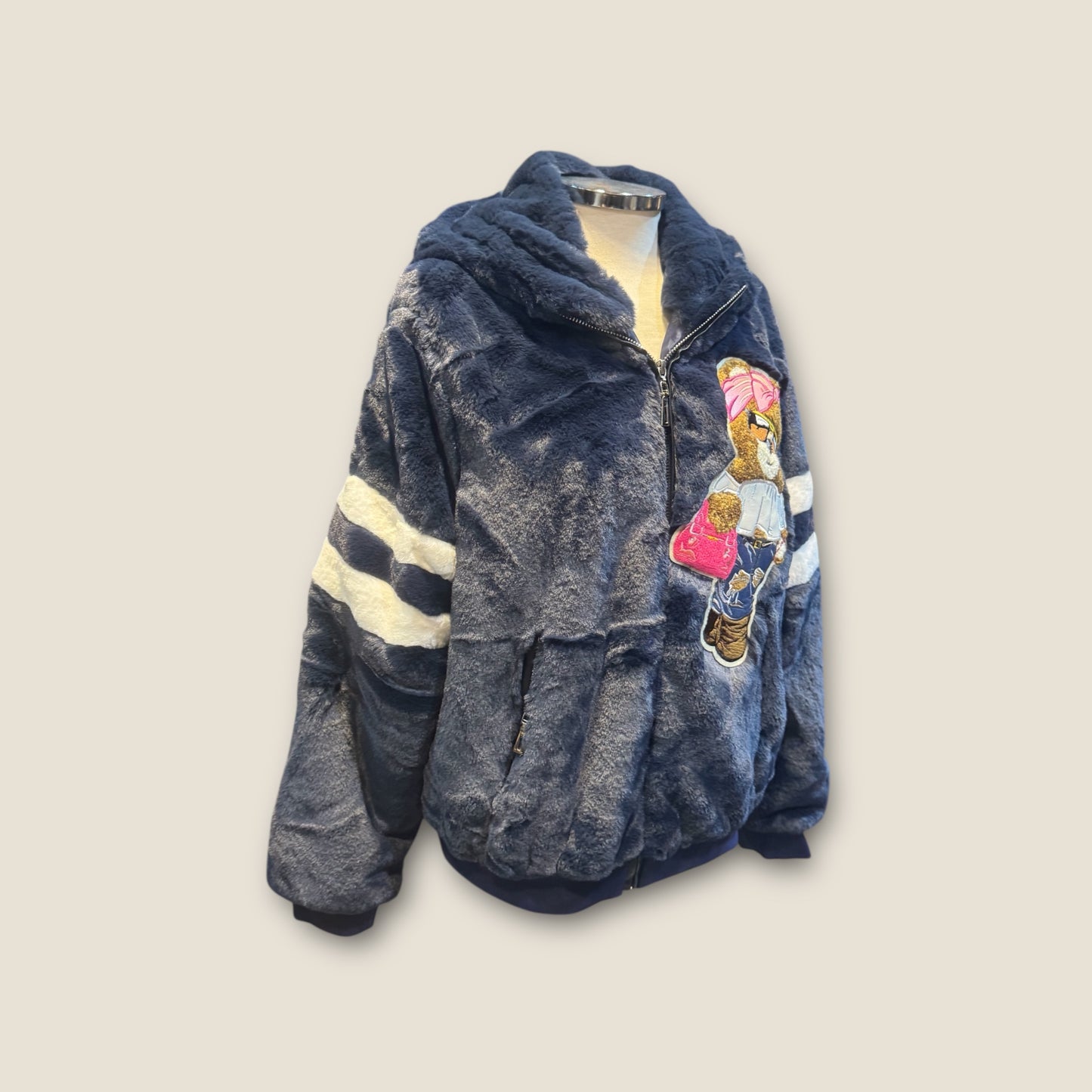 Bomber peluche con osito