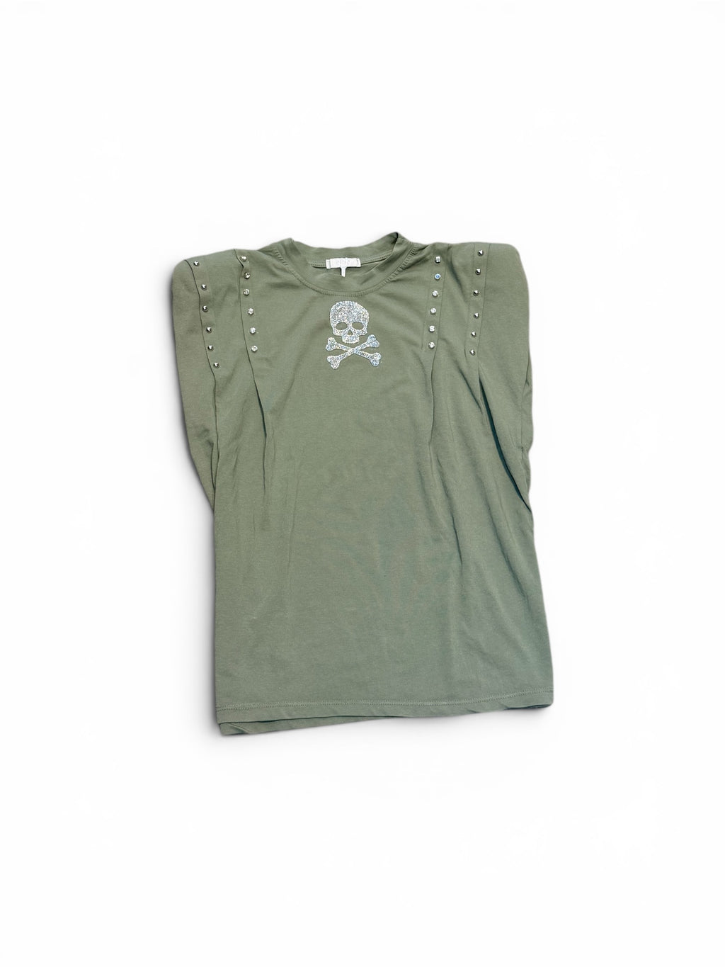 Camiseta Hombreras Calavera