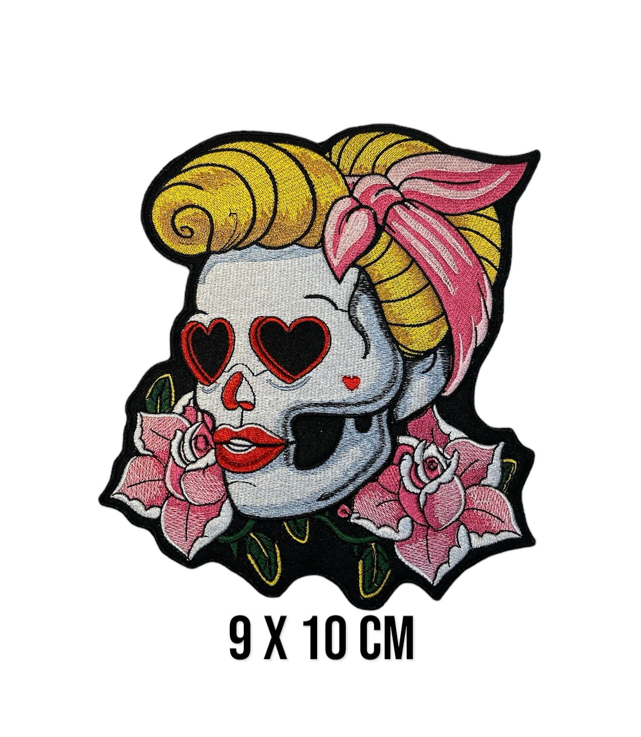 Parche Calavera Pin Up