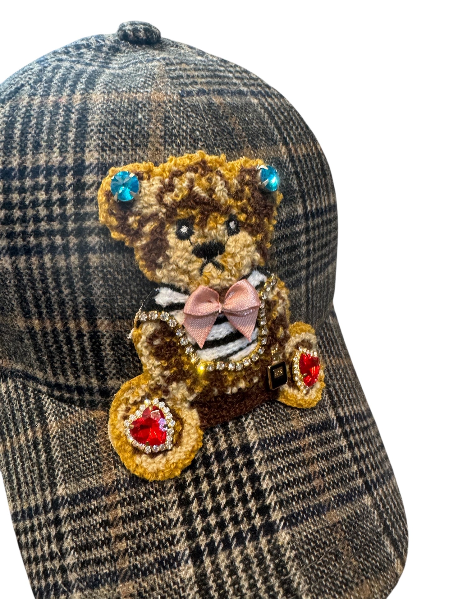 Gorra invierno osito pedrería