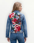 Chaqueta vaquera “El jardín del Edén”