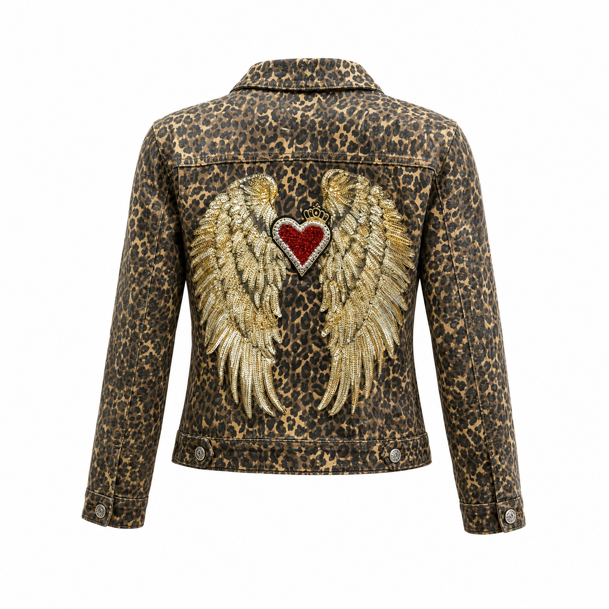 Chaqueta Animal Print Alas