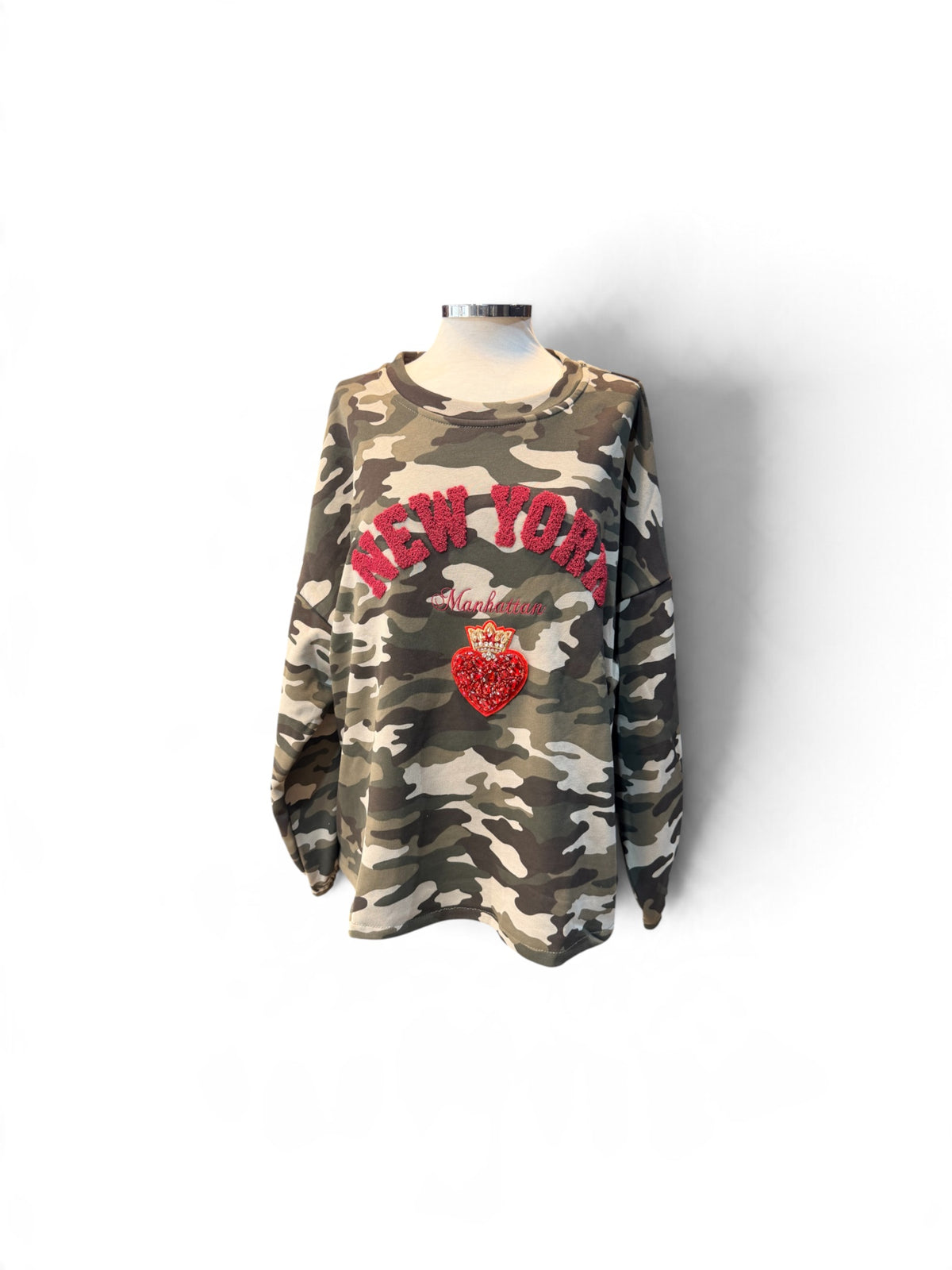 Sudadera camuflaje