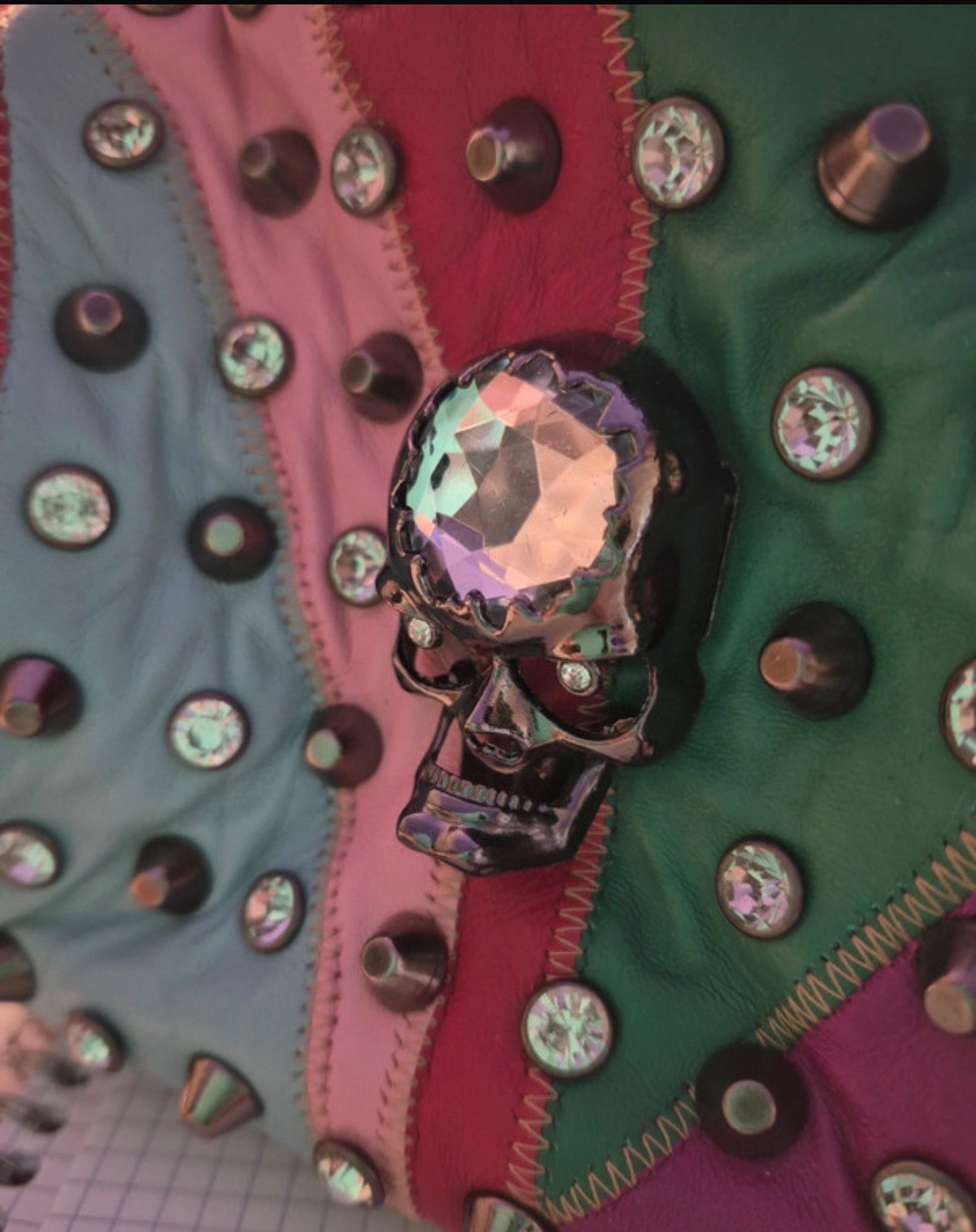 Bolso Multicolor con calavera