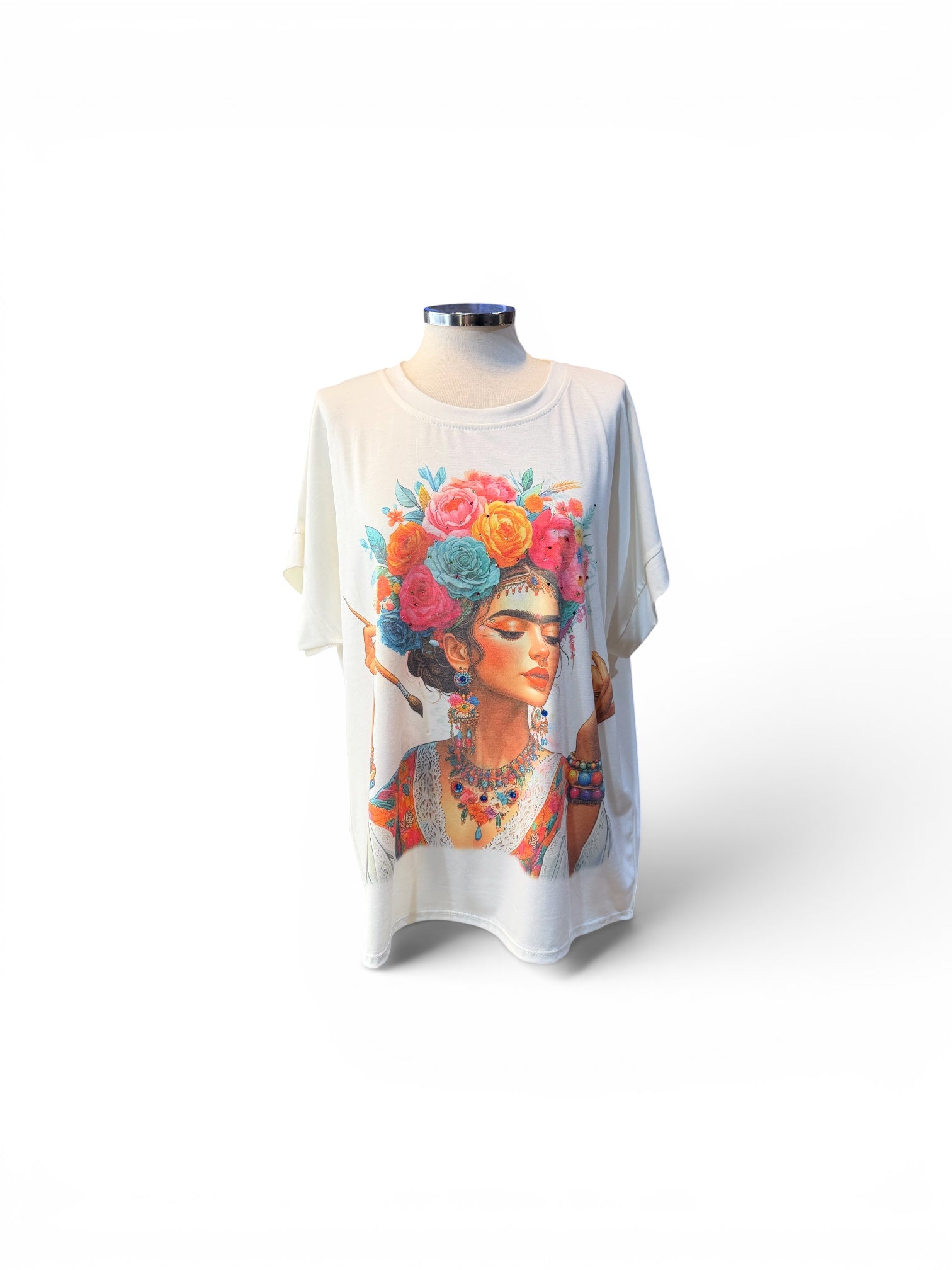 Camiseta Frida Oversize