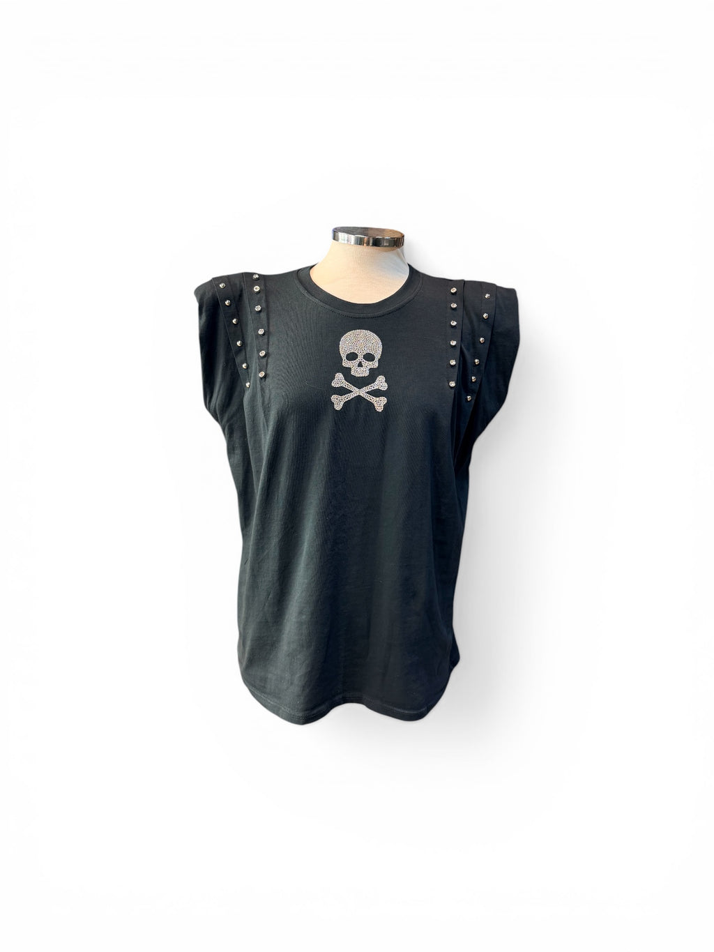 Camiseta Hombreras Calavera