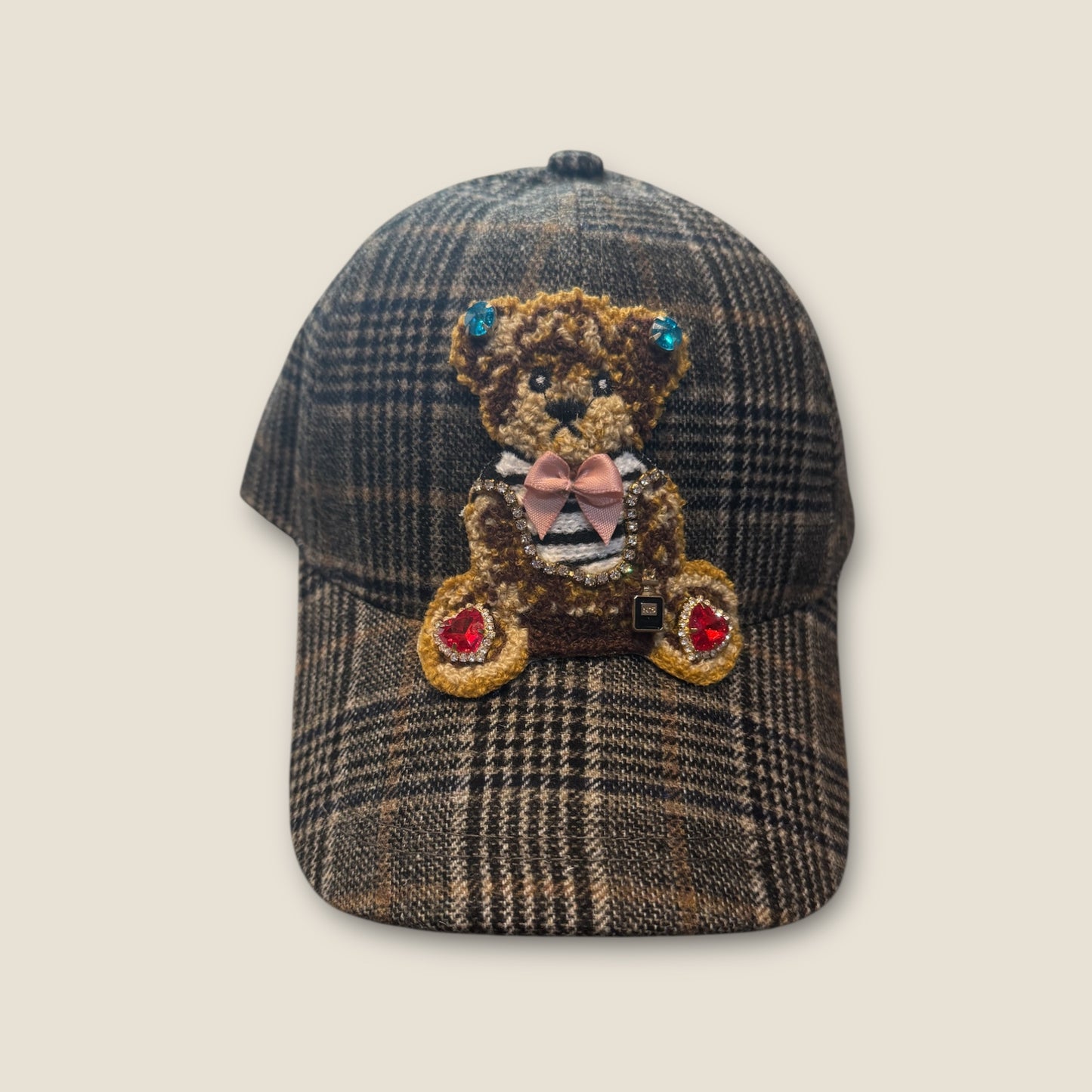 Gorra invierno osito pedrería