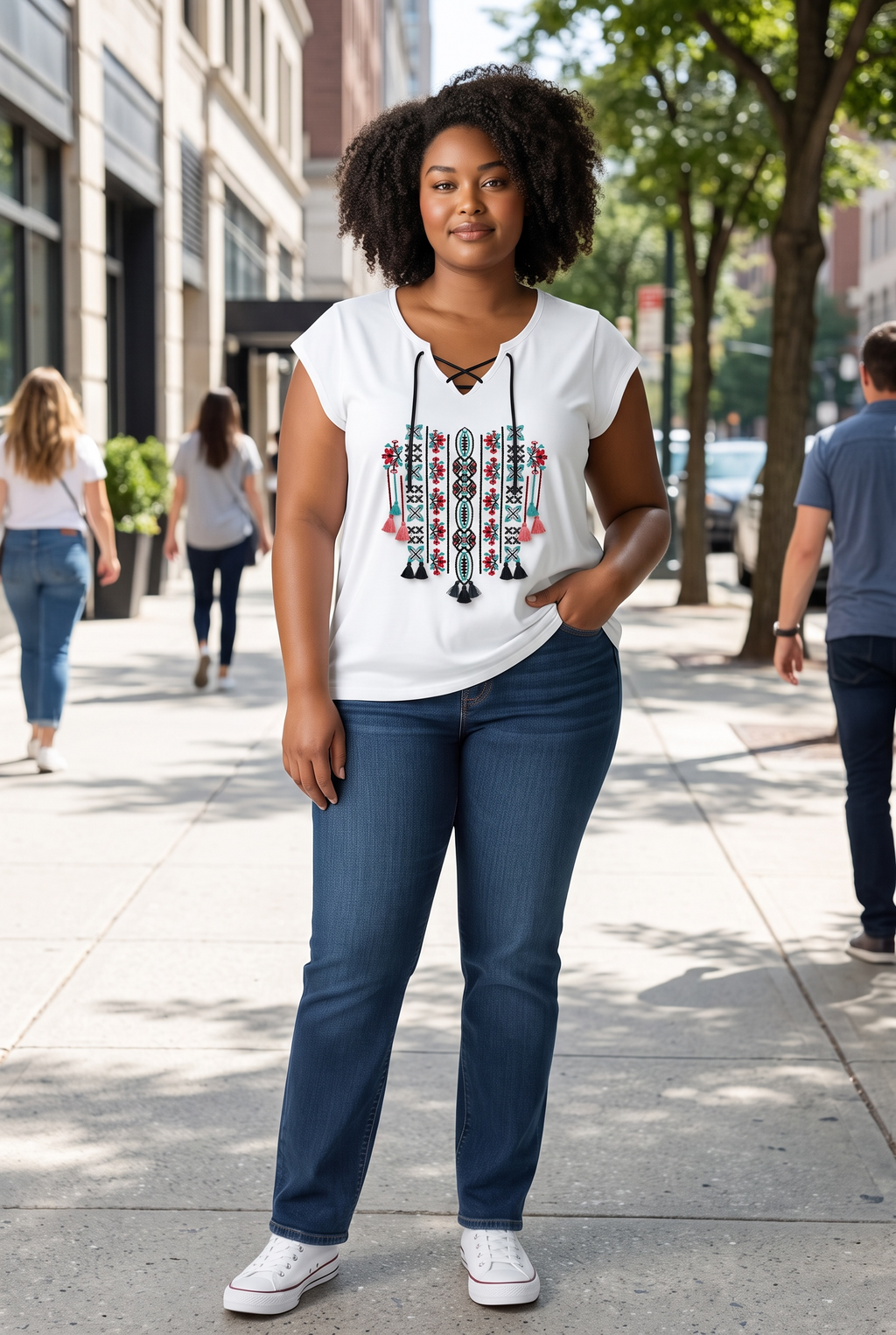 Camiseta Bordados