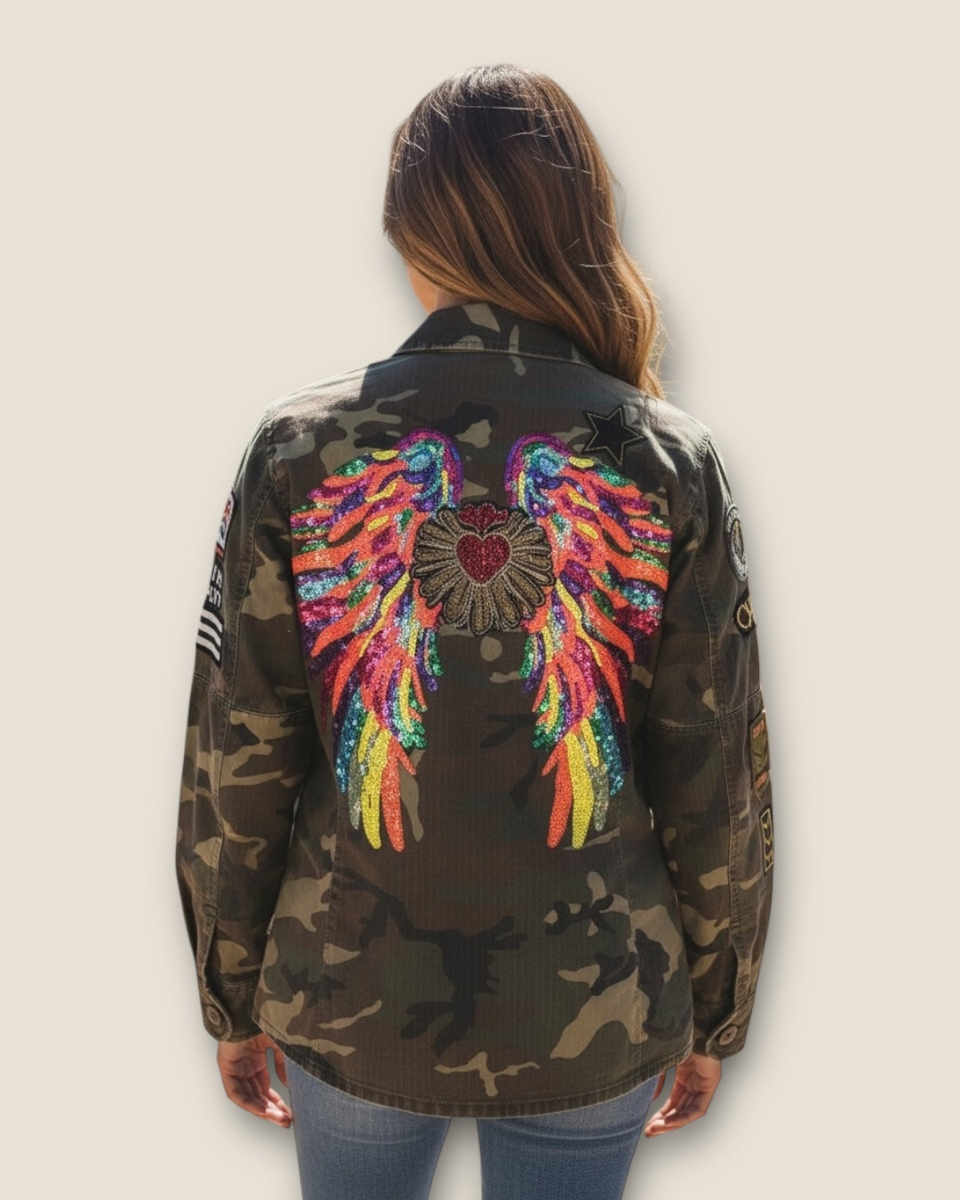 Sobre camisa del Ejército español Customizada