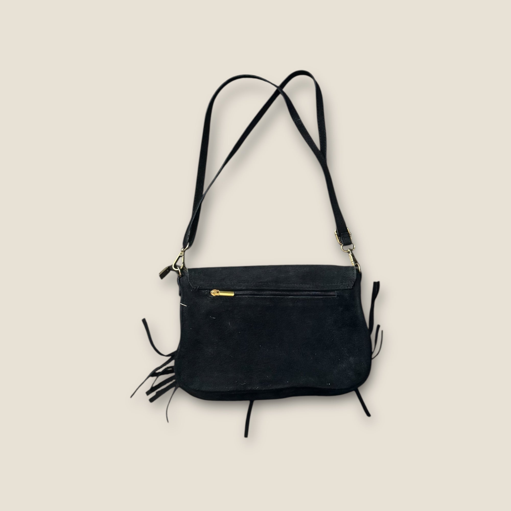 Bolso ante negro cruz