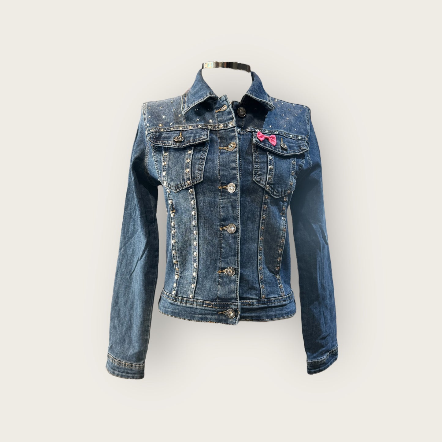 Chaqueta Vaquera Ratitas y Tachuelas