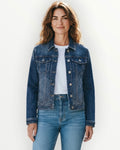 Chaqueta vaquera Strass