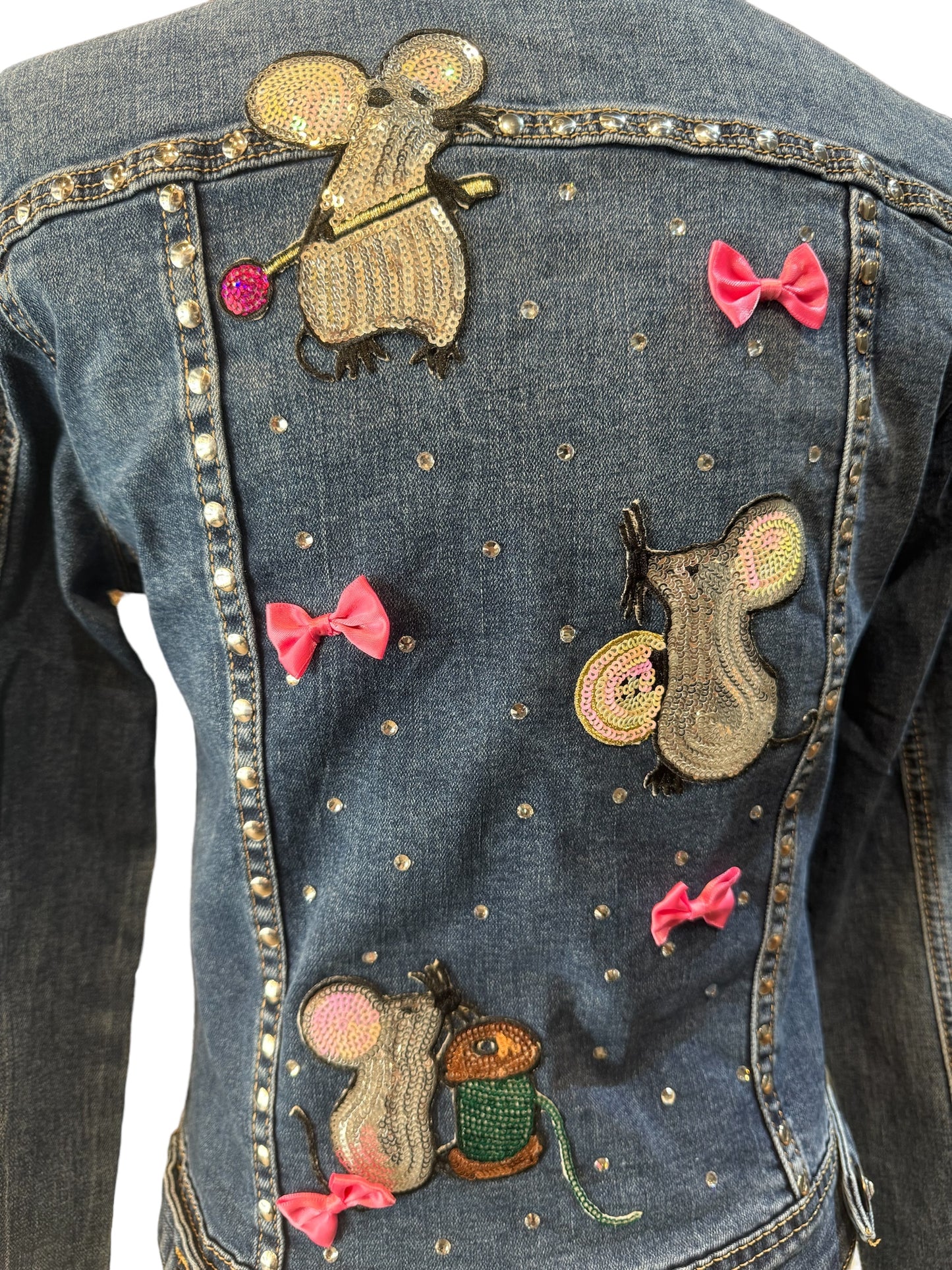 Chaqueta Vaquera Ratitas y Tachuelas
